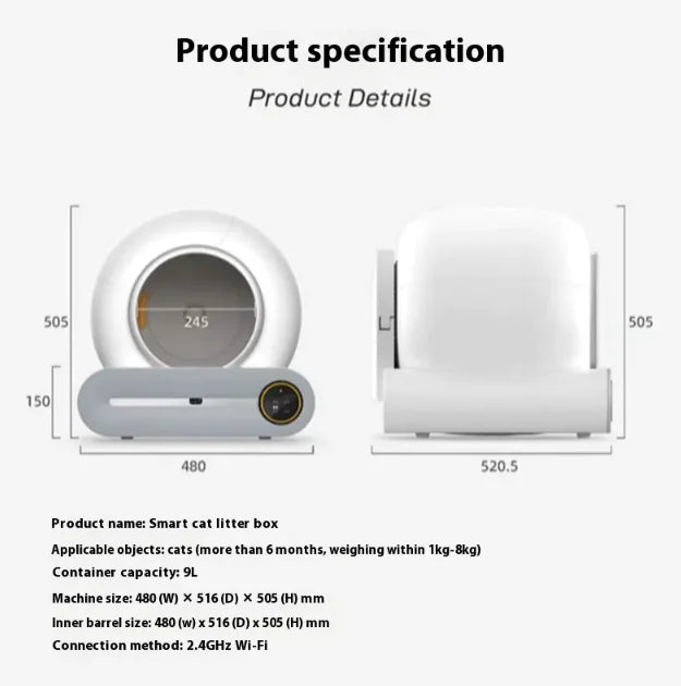 AutoClean Cat Litter Boxf